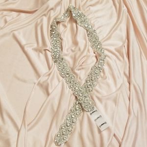 Beaded/diamond wedding belt